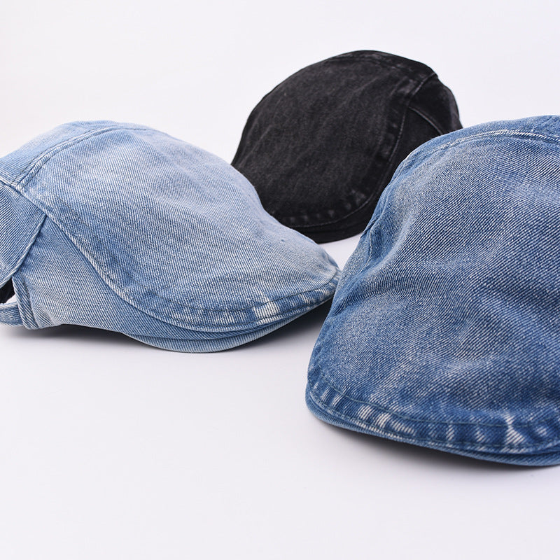 Cowboy Hat Men's Light Board Simple Duck Tongue