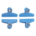4-Piece Bag Clip Set, Blue-0
