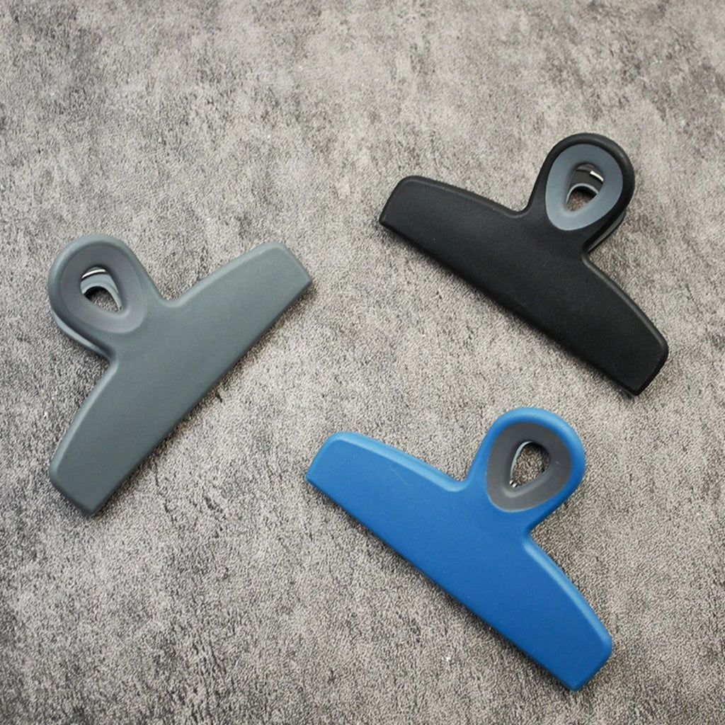 4-Piece Bag Clip Set, Blue-3