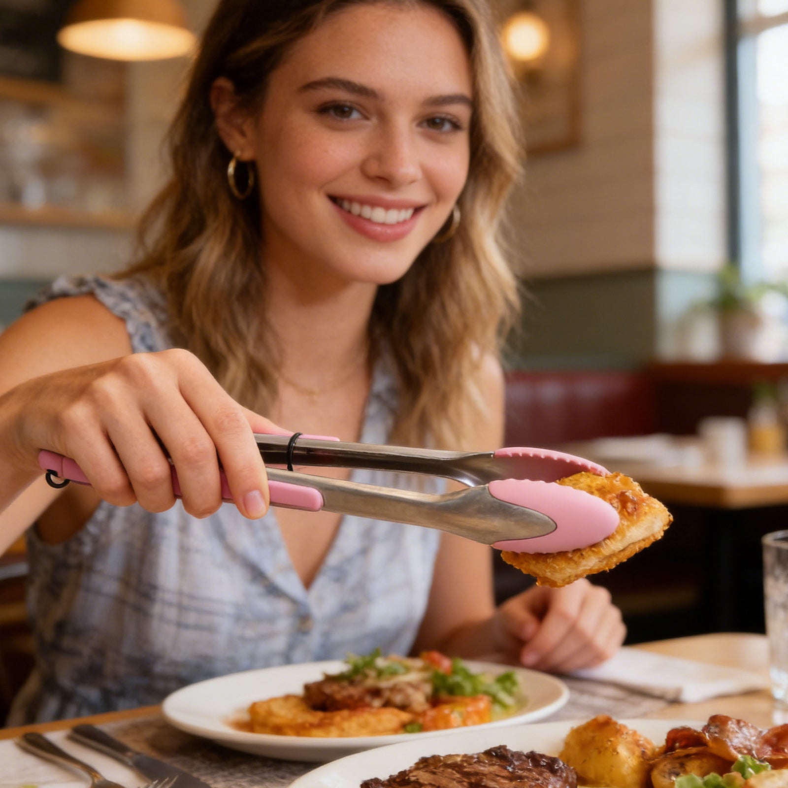 Sk-9187 Kitchen Tong-random