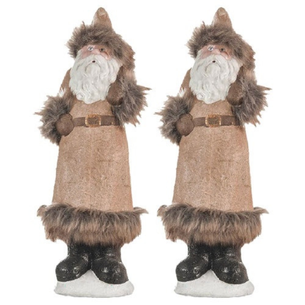 2PCS Set Christmas Gnome Table Decorations 4.3x3.9x14in Holiday Centerpieces For Parties And Gifts Whimsical Festive Desktop Ornaments For Home Decor
