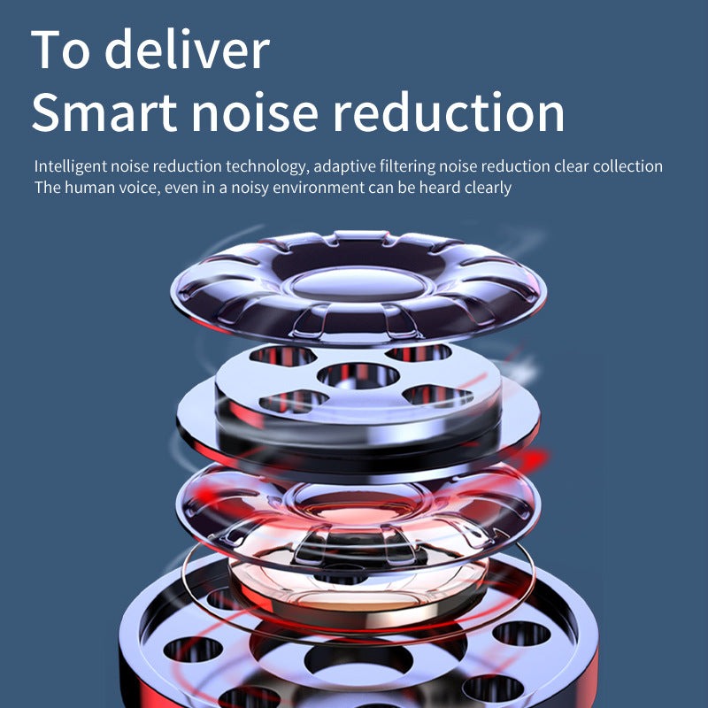 J12 Real Wireless TWS Bluetooth Headset Three Real Power Display Cute Ball Shape