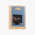 2-Piece Bamboo and Poly Cutting Board Set – Eco-Friendly Bamboo & Durable Poly Chopping Boards, Blue-0