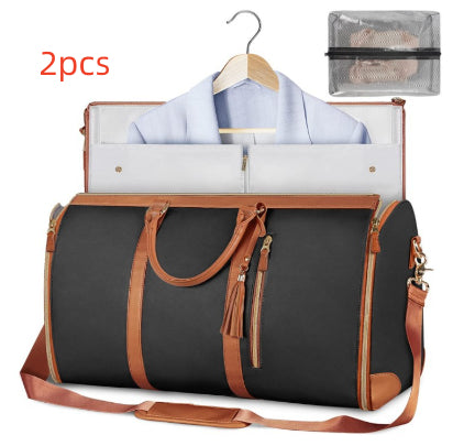 Large Capacity Travel Duffle Bag Folding Suit Bag Waterproof Clothes Totes