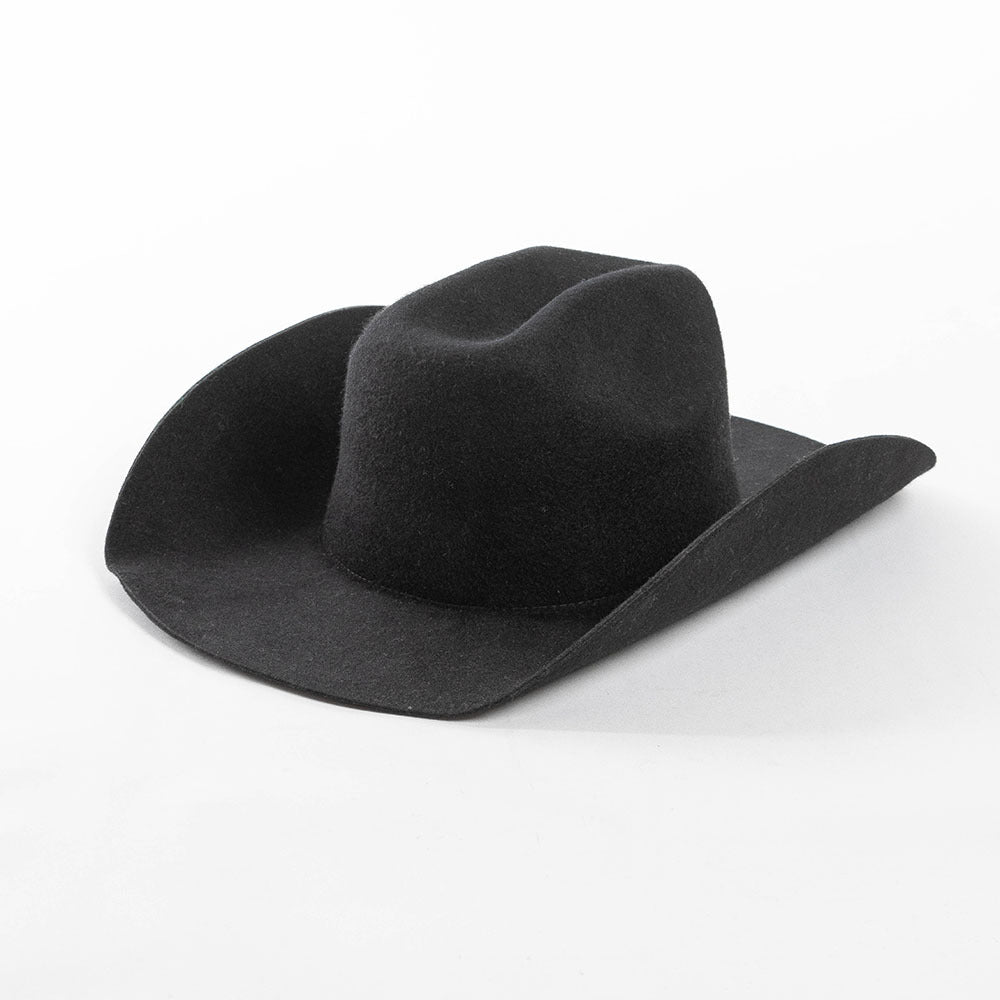 Fashion Casual Curling Wool Felt Cowboy Hat